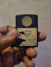 Pain Engraved Lighter – Anime Laser Etched Metal | Akatsuki Inspired picture