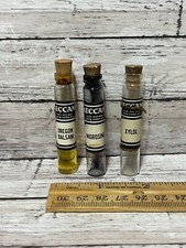 Vintage Meccano Microscope Set Parts - XYLOL, OREGON BALSAM, NIGROSINE picture