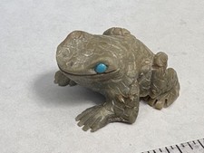 Signed Vintage Zuni Frog Fetish picture