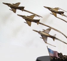 Post WW2 Plane F4 US AirPlane Model  Vietnam War Era Navy Military AirForce AF picture