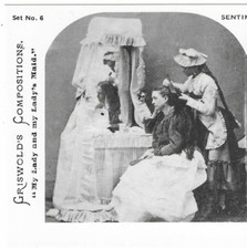 My Lady And My Lady's Maid, 1978 Reproduction Stereoview picture