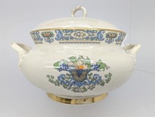 Vintage Lenox Autumn Soup Tureen Lid Gold Backstamp USA NOS May Co Original Tag picture