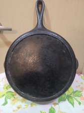 Vintage Griswold Erie No. 10 Cast Iron Skillet 716 picture