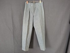 Vintage Swiss Army Gray Wool Flannel Uniform Pants 29
