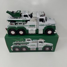 2019 Hess Tow Truck and Rescue Team - Includes Original Box Tested Works Great picture