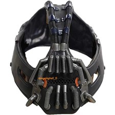 Bane Cosplay Face Mask Pvc Soft Helmet Replica Halloween Props Accessory Gift picture