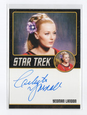 Star Trek Original Series Captain's Collection Autograph Auto Celeste Yarnall picture