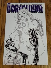 Dynamite Comics Draculina #6 - Guillem March B&W Variant (2022) - Excellent picture