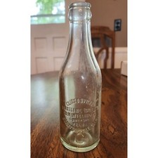 Antique 7 oz Clintonville Bottling Works O.R. Williams Glass Bottle Pre-1927 picture