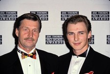 Viktor Fedorov & Sergei Fedorov 3rd Jim Thorpe Pro Sports Awards a- Old Photo 1 picture