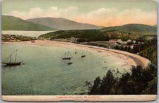 c1910s TADOUSSAC BAY Quebec Canada Postcard Panorama View