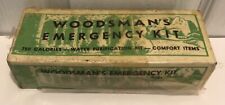 Vintage 1967 Woodsman Woodmans Emergency Kit w/ Hershey Bars SEALED NOS RARE picture