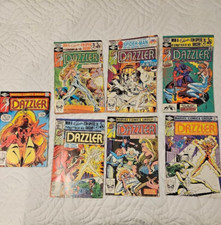 Dazzler Comic Books 8-14 FIRST DAY COVER -1981-82- set of 7- Marvel Comics Group picture