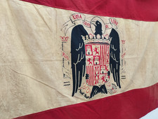 Early rare Franco Era Spanish state spain flag picture