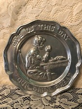 1972 Pewter Give Us This Day Our Daily Bread