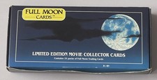 1991 Full Moon Limited Edition Movie Collector Cards Wax Box Sealed 25 Packs picture