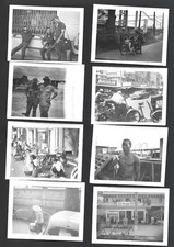 Vintage 1960's Soldiers & Street Scenes Saigon Vietnam *B&W Photo Lot Of 25 picture