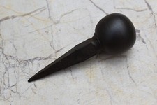 Vintage iron Anvil Blacksmith Tinsmith Hardy Ball mashroom Head Stake anvil tool picture