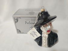 Kurt Adler Polonaise Phantom Of The Opera Glass Ornament - New With Issues. picture