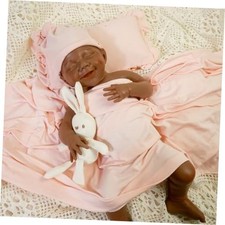Full Silicone Reborn Baby Dolls, 18 Inch Realistic Soft Newborn Xena-tan picture