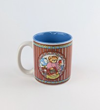 Vintage Lucy & Me September Teddy Bear Coffee Mug 1985 Lucy Riggs Korea Teacher picture