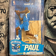 McFarlane Toys NBA Series 17 Chris Paul Hornets Collector Silver 151/500 VHTF picture