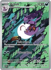 Pokemon Arbok #176/162 Holofoil Near Mint TCG picture