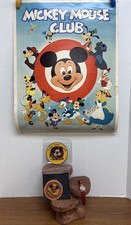 Just Needs A Battery Disney vintage Mickey Mouse watch  (small face) 1950S - Lot picture