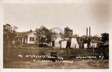 Uniontown KY Kentucky Interstate Coal Jarvis Residence RPPC Photo Postcard COPY picture