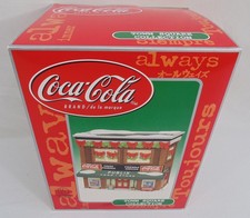 New Coca-Cola Publix Supermarket Town Square Collection Lighted Building XMAS picture