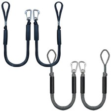 4FT*2+3FT*2 Bungee Dock Line Boat Ropes for Docking with Stainless Steel Clip... picture