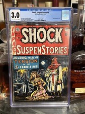 Shock Suspense Stories #6 CGC 3.0.   Classic Cover  Good Girl Art / Bondage / GA picture