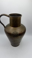 Antique Imperial Russian Brass Pitcher / Jug – Double-Headed Eagle picture