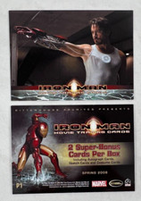 CHEAP PROMO CARD: IRON MAN 1st MOVIE TRADING CARDS (Rittenhouse 2008) #P1 picture