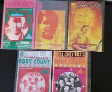 PSYCHO KILLERS~ Comic Zone~ Killer Cults and Body Count~ 5 in all picture