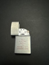 Vintage Brown & Bigelow Wind Master Lighter  Yale Electric Supply Co Reading Pa picture