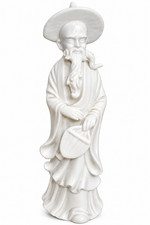 Vintage Ardalt Lenwile Japan Blanc de Chine Porcelain Sage Priest Figurine 6219A picture