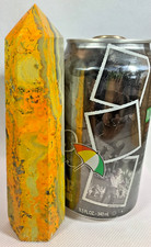 BUMBLEBEE JASPER TOWER -VIBRANT YELLOW AND INTERWOVEN BLACK AND GREY - 5.5