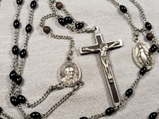 Vintage Daughters Of Charity Nun Rosary St Vincent De Paul Louse De Marillac C50 picture