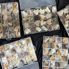 High-Quality Zeolite Crystal Mystery Box 24pcs 2″ Raw Natural Minerals Lot picture