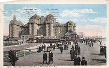 1911 Hotel Traymore Boardwalk Atlantic City NJ Posted Antique Postcard picture