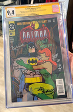 DC Comics Batman Adventures #23 (1994) Batman Poison Ivy CGC 9.4 Signed picture