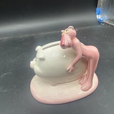 Vtg Royal Orleans Japan 1980s The Pink Panther Piggy Bank picture
