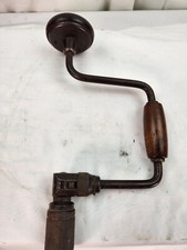 Vintage Brace and Bit Hand Ratchet Drill Auger 5
