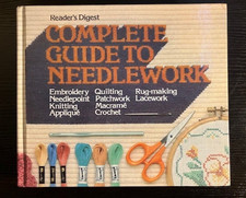 Vintage Readers Digest Complete Guide To Needlework 1979 HC picture