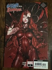 GWENOM VS CARNAGE #1 NEAR MINT SECOND PRINT 2021 MARVEL COMICS b-417 picture