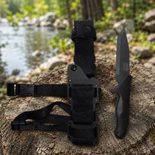 Vintage Timberline Emerson Neeley SPECWAR Knife, Blade: 5-5/8'', Overall: 11-7/8 picture