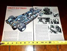 LOTUS MARIO ANDRETTI JOHN PLAYER SPECIAL RACE CAR ORIGINAL 1979 ARTICLE picture