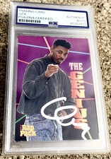 GZA SIGNED Card PSA/DNA Auto Slabbed Rap Pack Hip Hop WU TANG picture