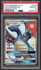 Charizard Gx SV49/SV94 PSA 10 Hidden Fates Pokemon Shiny Vault picture